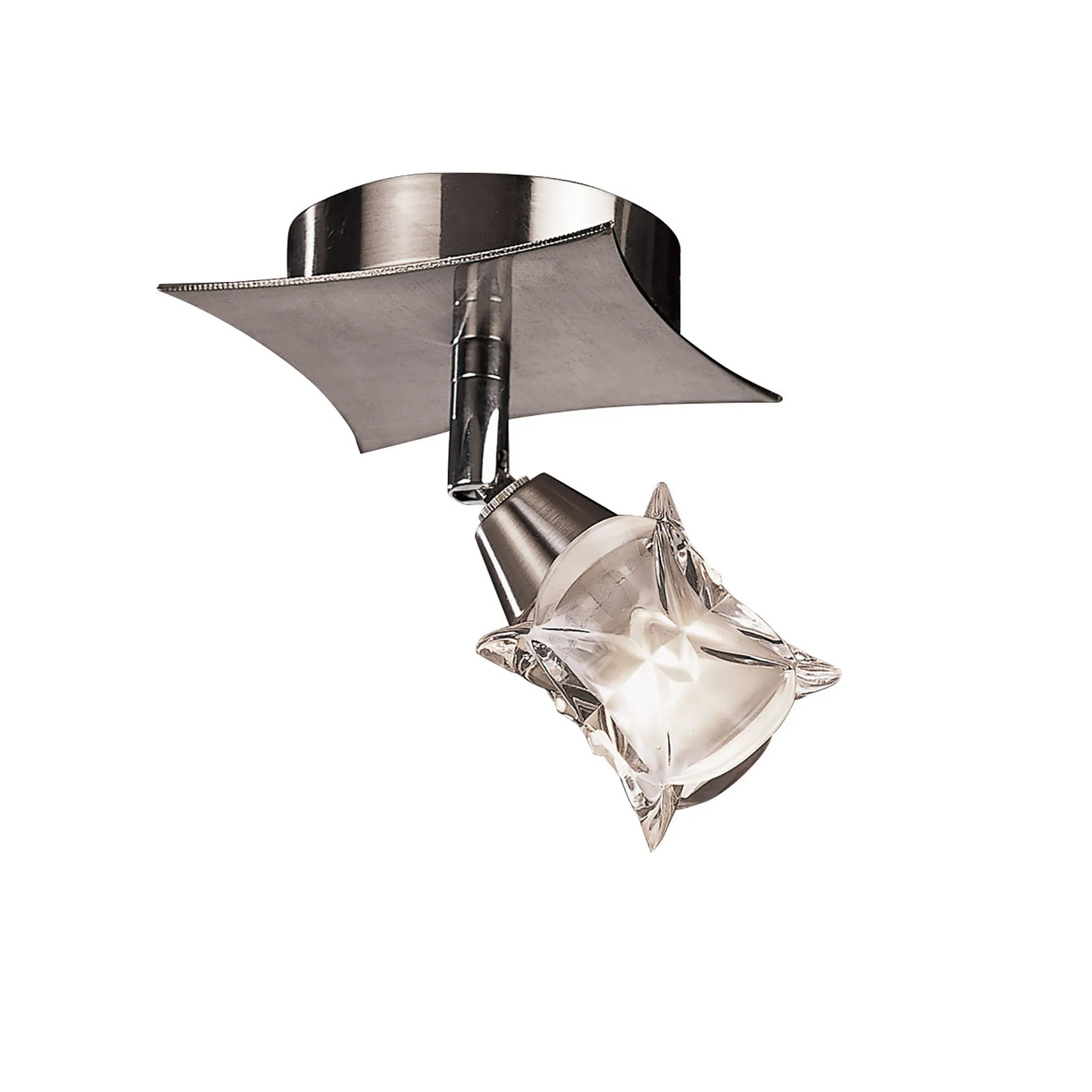 Rosa Satin Nickel Ceiling Lights Mantra Surface Spot Lights Rosa Satin Nickel Ceiling Lights Mantra Surface Spot Lights